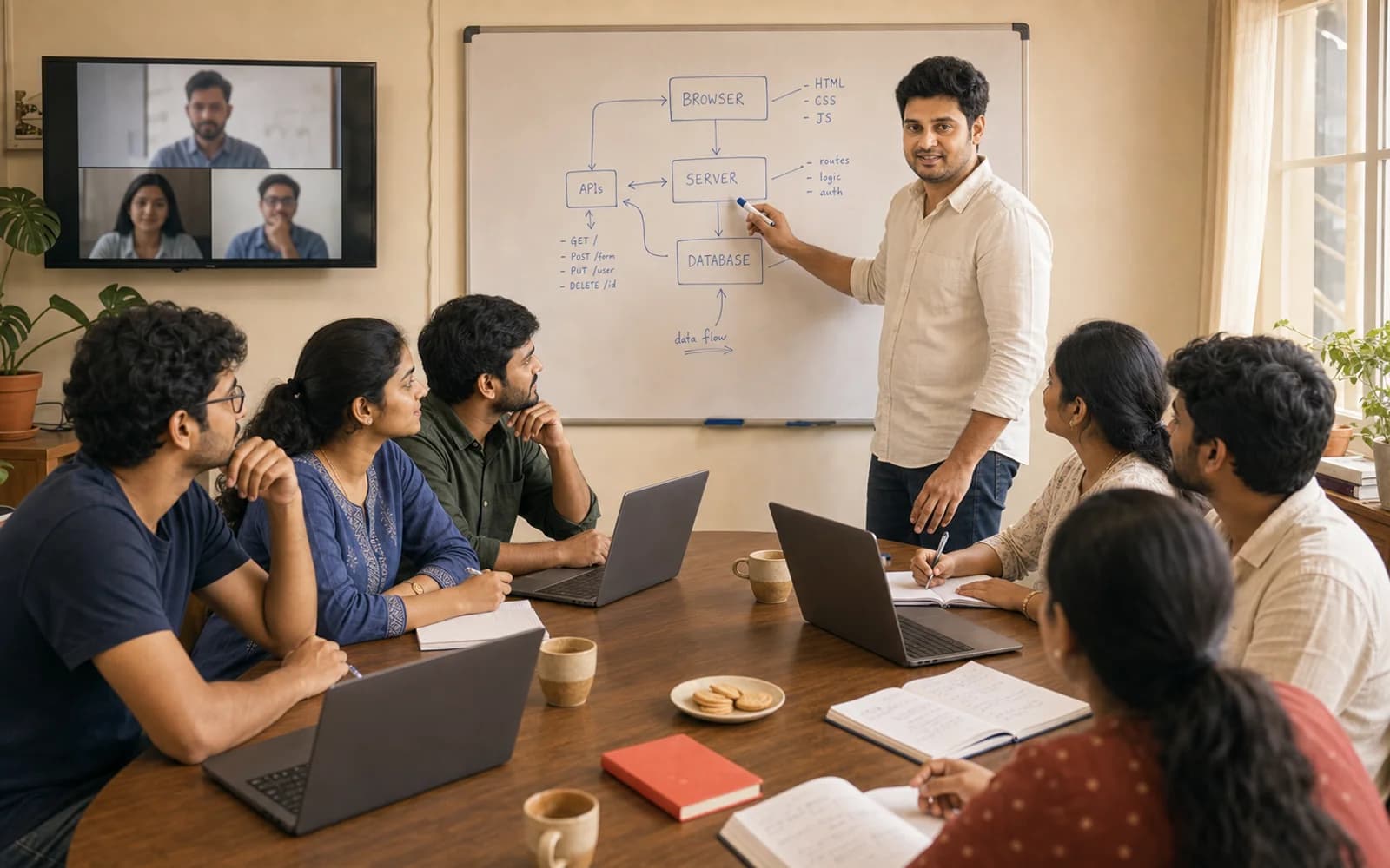 Free Saturday workshop in the Maddilapalem classroom and online